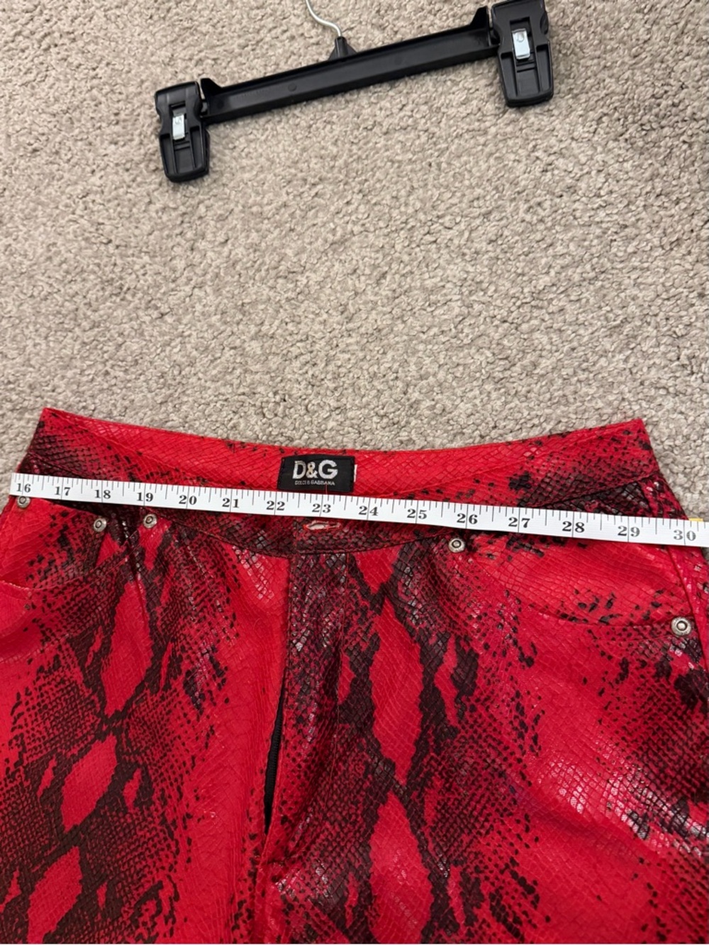 D&G Dolce & Gabbana 2-Piece Set Jeans + Jacket | Snake Print | Unverified Auth - Picture 14 of 14